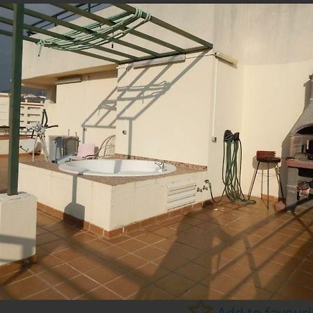Ático 3 habitaciones Benalmadena Costa con jacuzzi y barbacoa privado Exterior foto