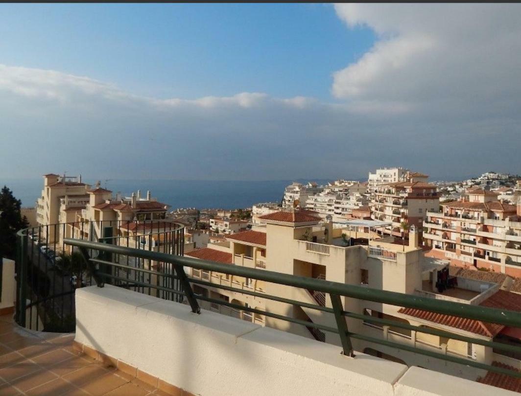 Ático 3 habitaciones Benalmadena Costa con jacuzzi y barbacoa privado Exterior foto